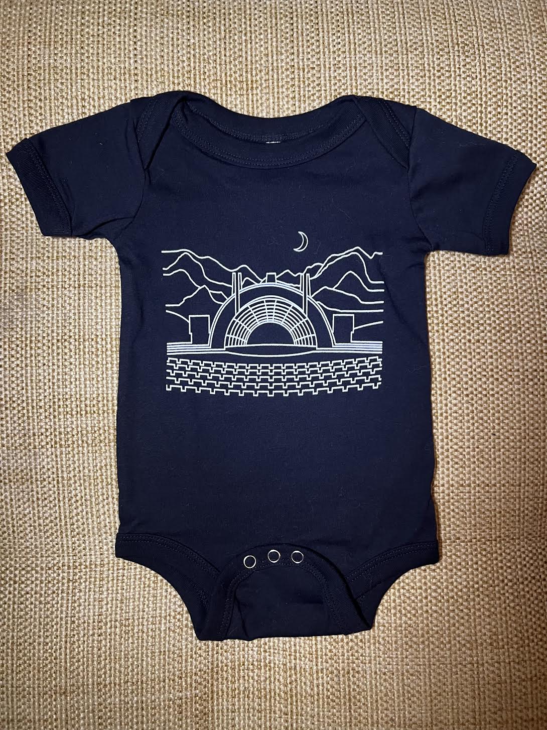 AtSymbolStore H-Bowl Line Design Baby Short Sleeve Onesie (unisex)