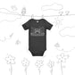 AtSymbolStore H-Bowl Line Design Baby Short Sleeve Onesie (unisex)