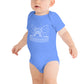 AtSymbolStore H-Bowl Line Design Baby Short Sleeve Onesie (unisex)