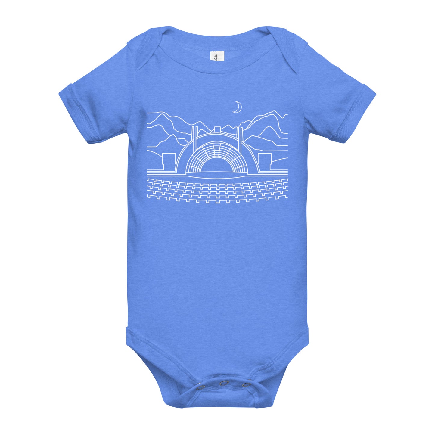 AtSymbolStore H-Bowl Line Design Baby Short Sleeve Onesie (unisex)