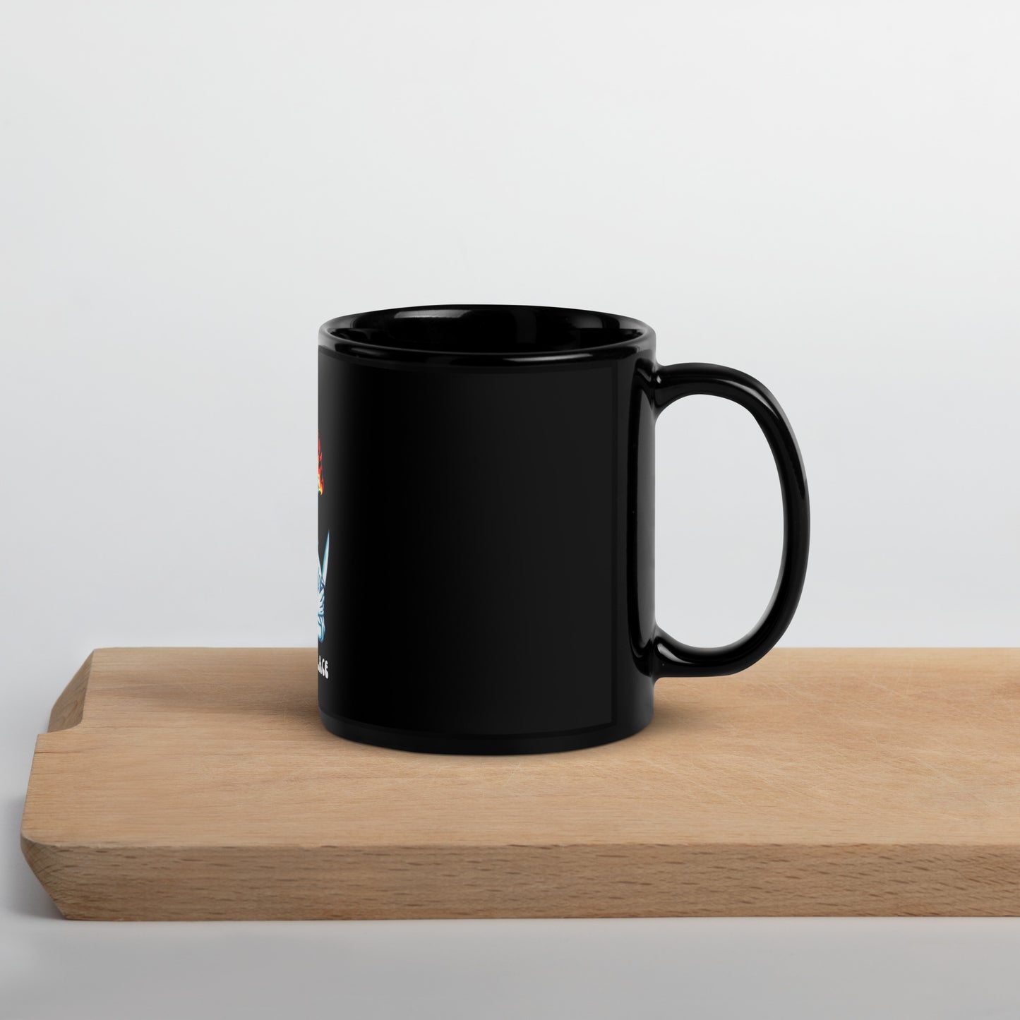 Glossy Black "Mise En Place" Mug