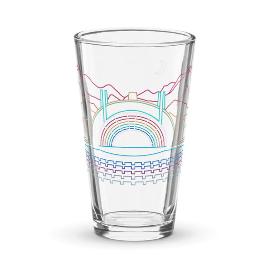 AtSymbolStore H-Bowl Rainbow Pint Glass