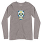 AtSymbolStore Ukraine Skull Long Sleeve T-Shirt (unisex)