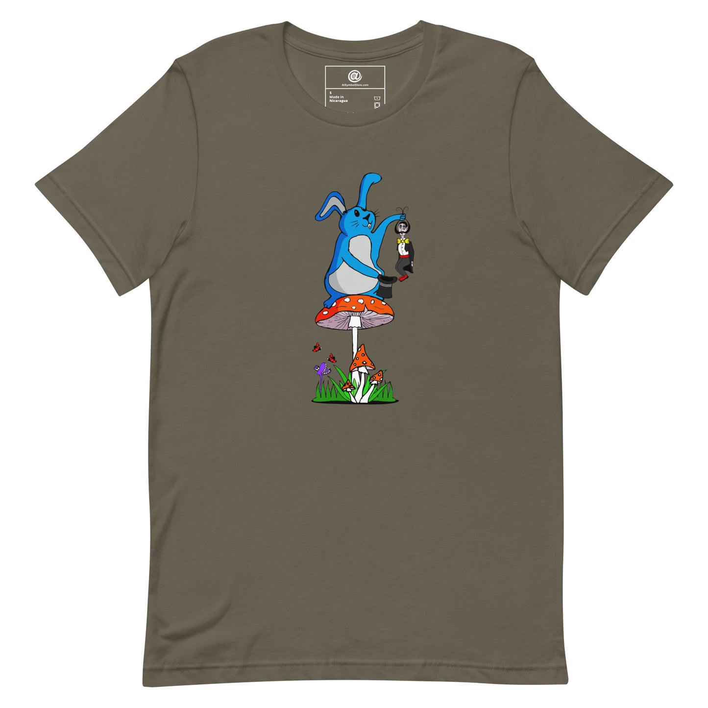 AtSymbolStore Magic Rabbit T-Shirt (unisex)