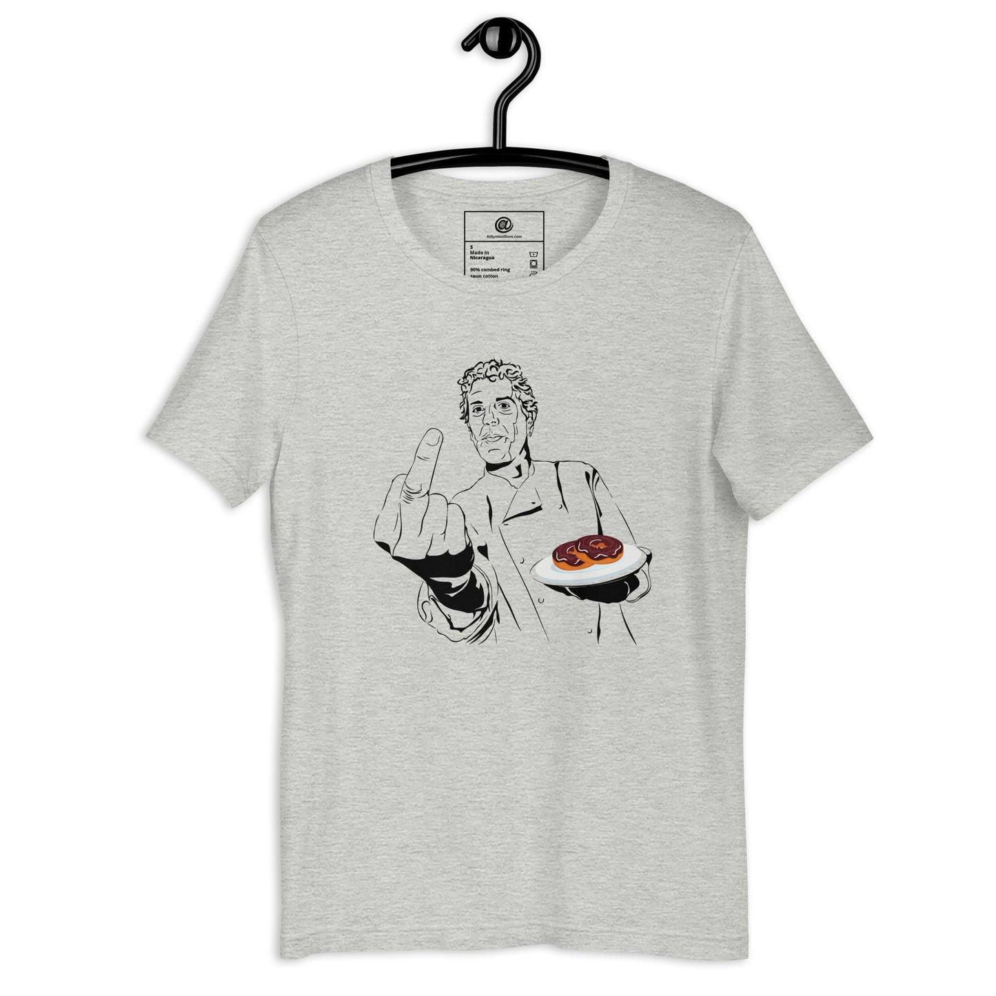 Adult Bourdain-Bird Short Sleeve T-Shirt (unisex)