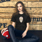 AtSymbolStore Autumn-Print Skull T-Shirt (unisex)