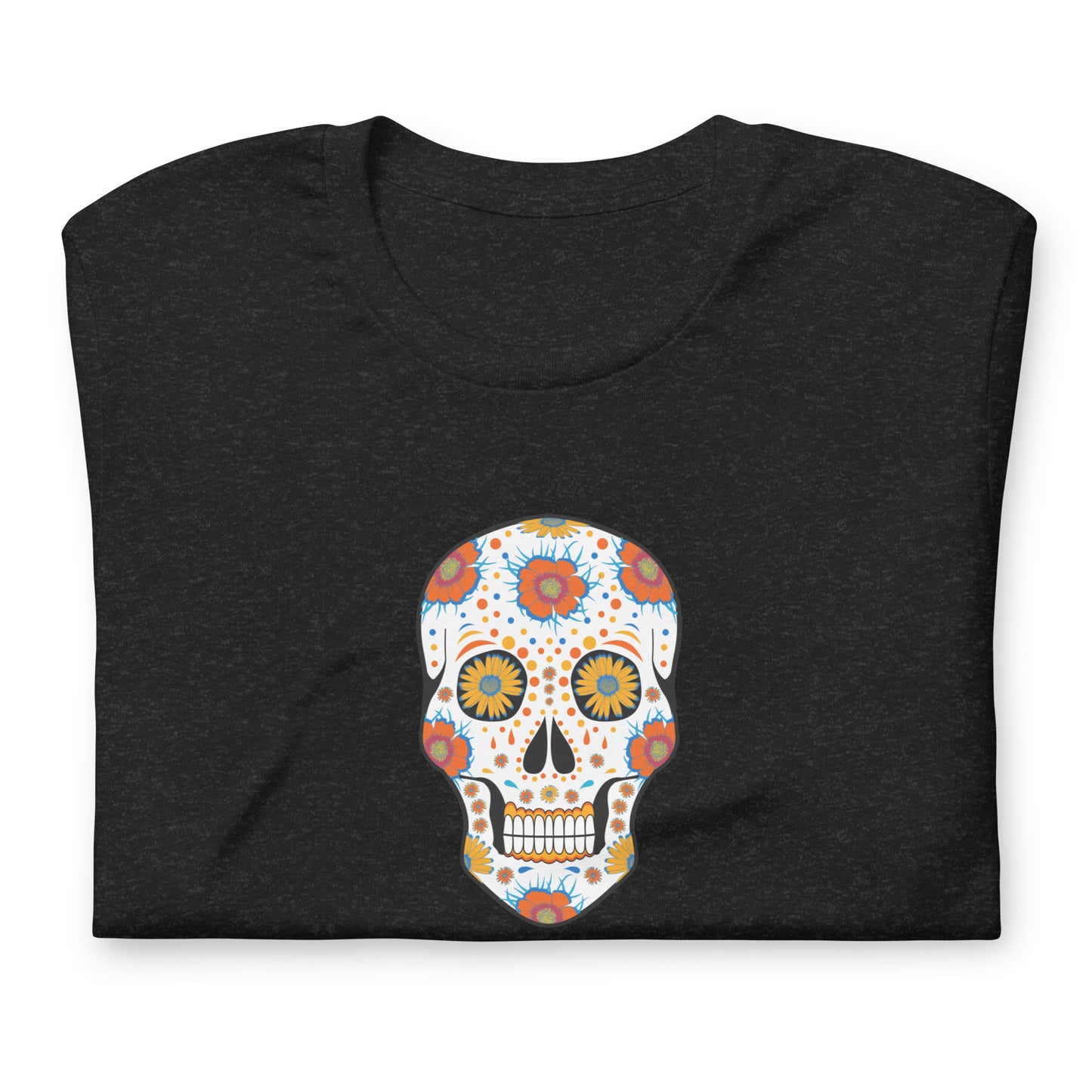 AtSymbolStore Autumn-Print Skull T-Shirt (unisex)