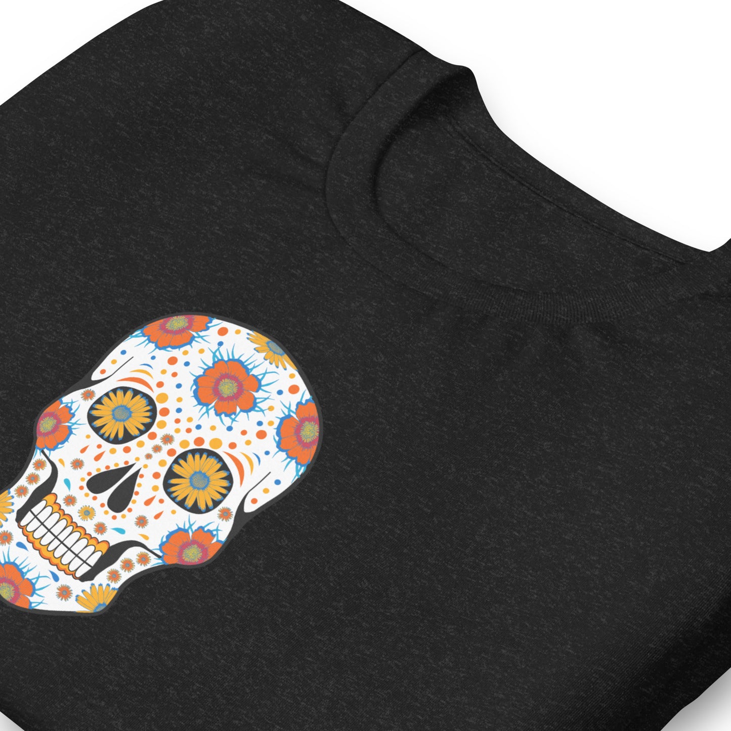 AtSymbolStore Autumn-Print Skull T-Shirt (unisex)