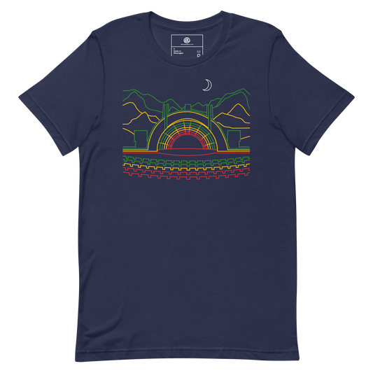 AtSymbolStore H-Bowl Reggae Colors T-Shirt (unisex)