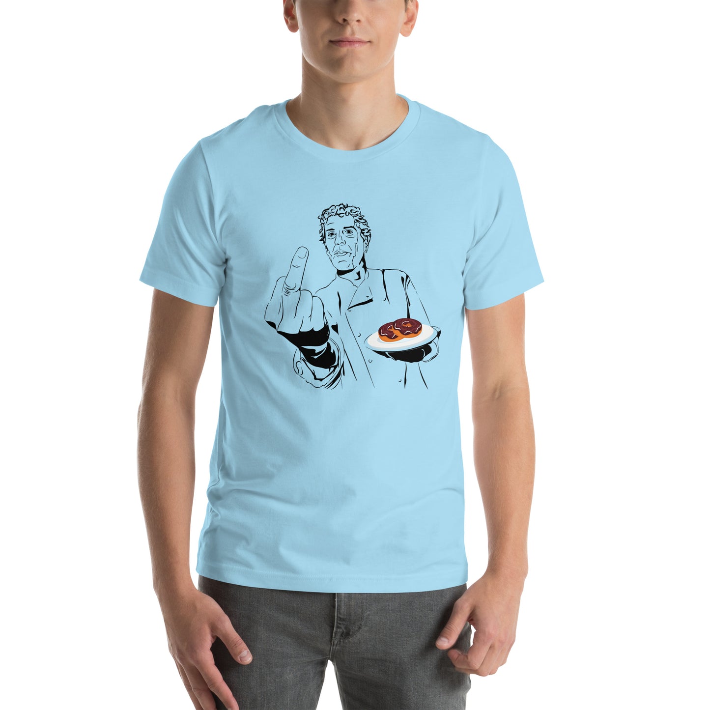 Adult Bourdain-Bird Short Sleeve T-Shirt (unisex)