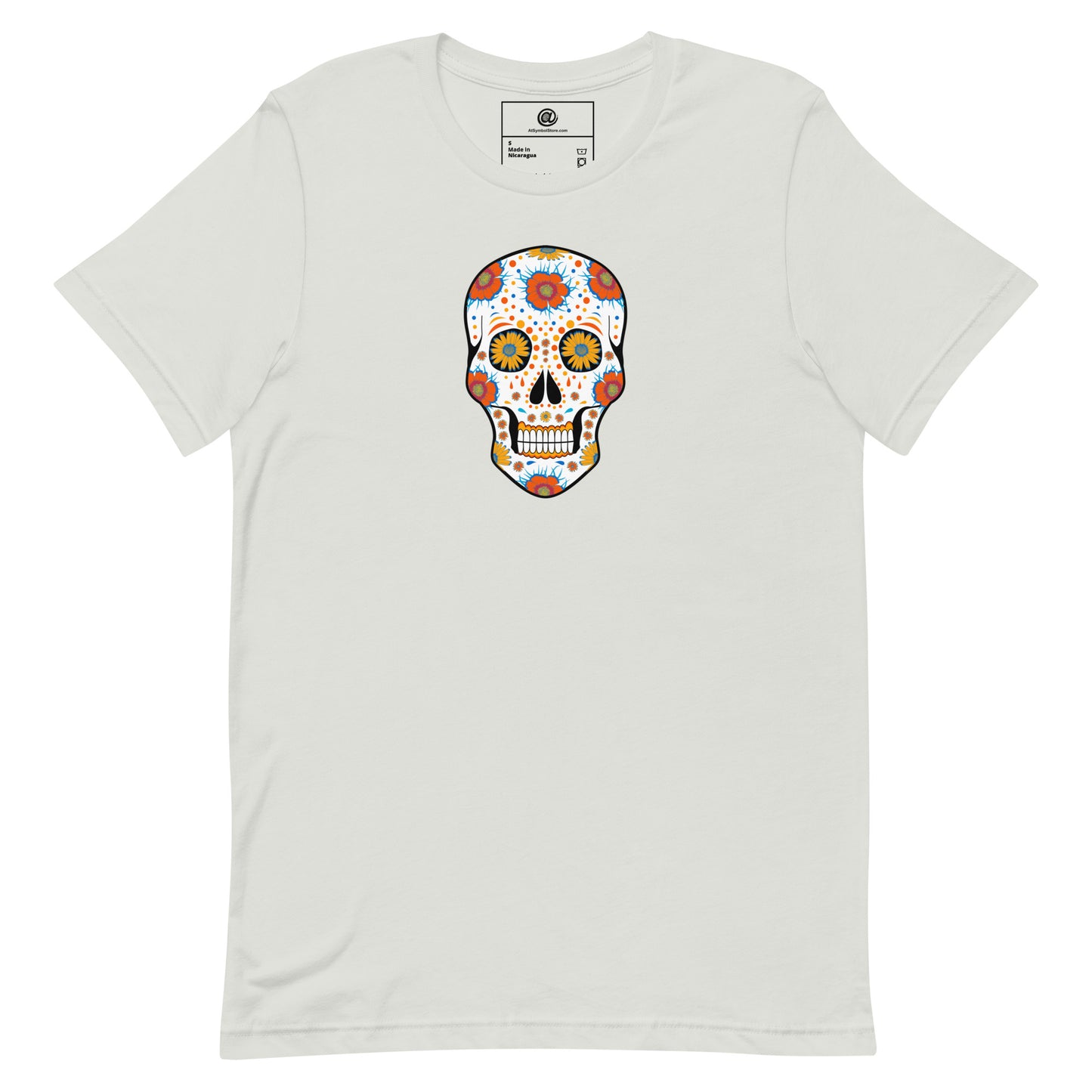 AtSymbolStore Autumn-Print Skull T-Shirt (unisex)