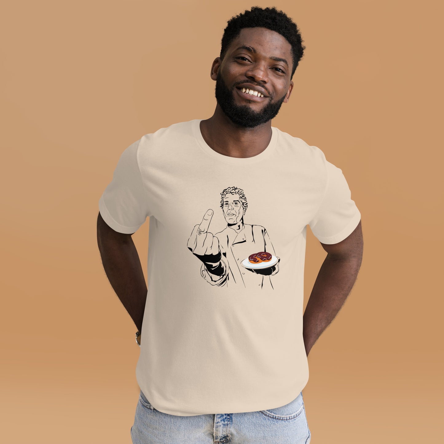 Adult Bourdain-Bird Short Sleeve T-Shirt (unisex)