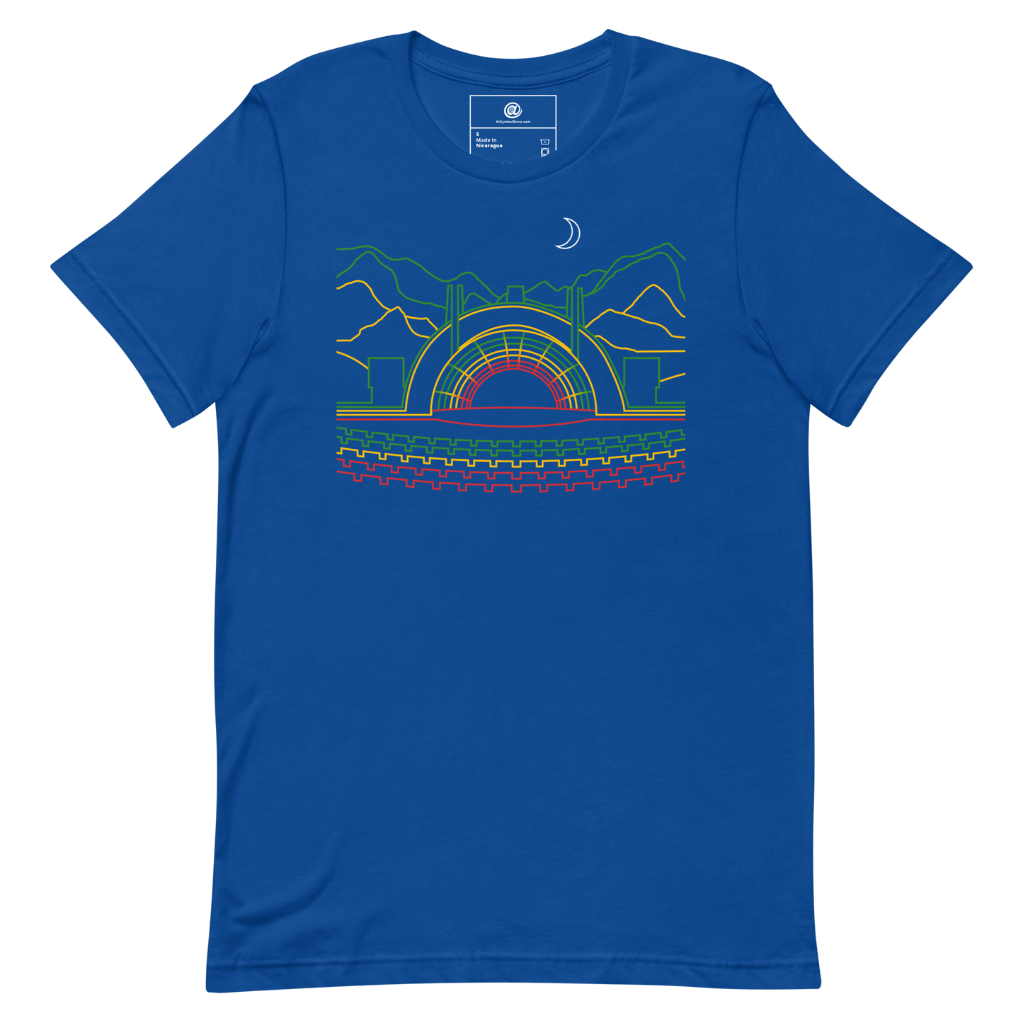 AtSymbolStore H-Bowl Reggae Colors T-Shirt (unisex)