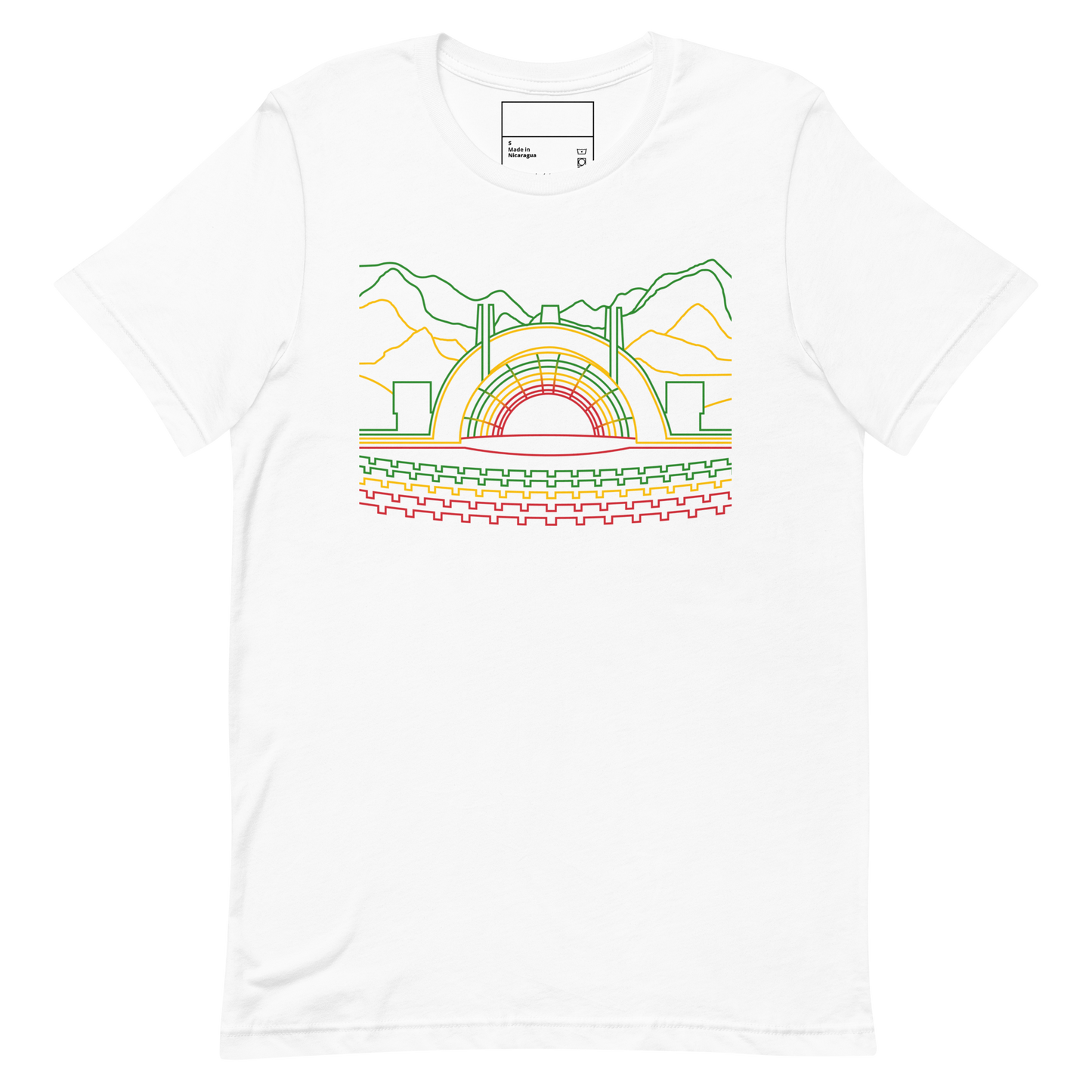 AtSymbolStore H-Bowl Reggae Colors T-Shirt (unisex)