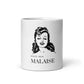 AtSymbolStore White Glossy Malaise Mug