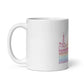 White NYNY Color-Bomb Line Design Mug