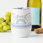 AtSymbolStore H-Bowl Rainbow Print Wine Tumbler