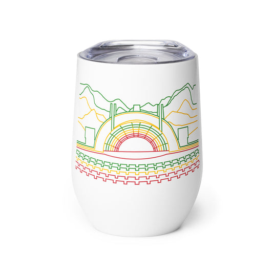 AtSymbolStore H-Bowl Reggae Print Wine tumbler